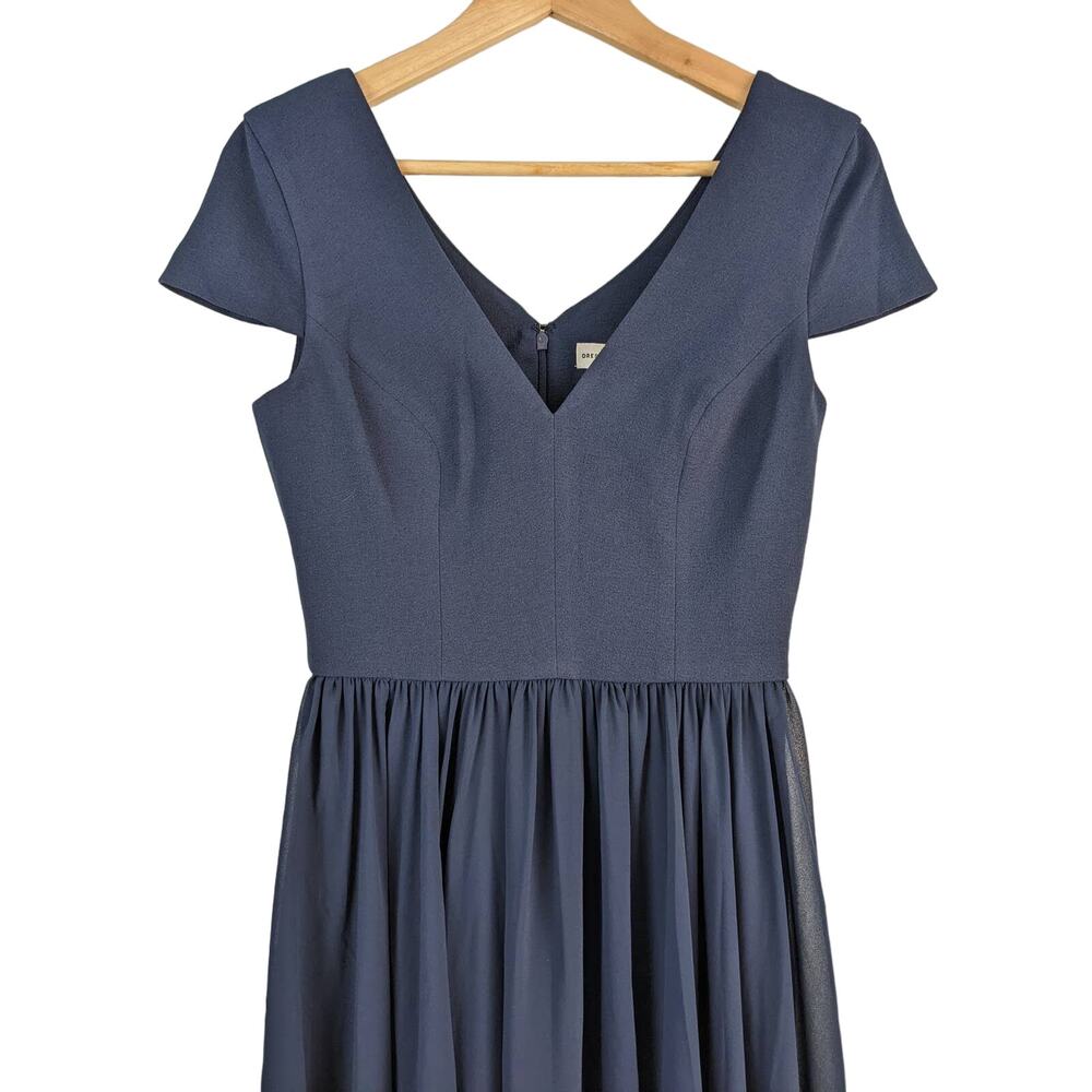 Dress the Population Navy Midi Dress